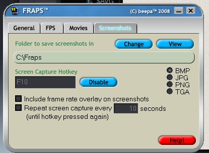 Fraps Recording Tutorial - Retailed Version  Fraps410
