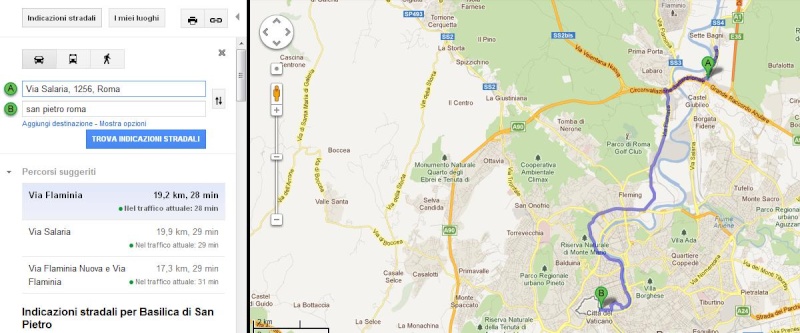 informazioi per due ruote in vaticano  Mappa10