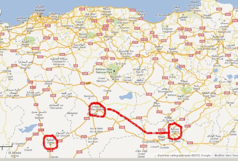 Alger-Biskra-Djelfa-Alger, 1200 Kms en 3 jours - Page 2 0313