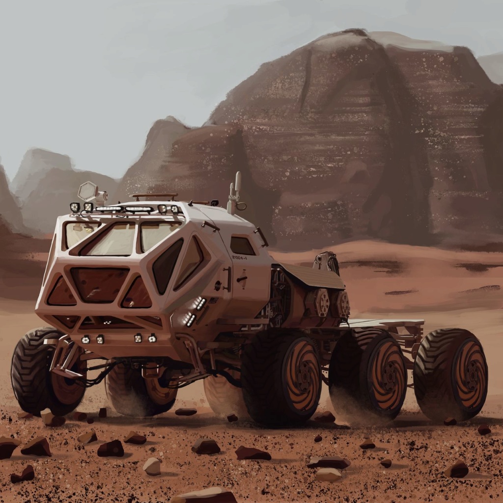 Марсианский транспорт: Облик и концепсия.  Mars_r10