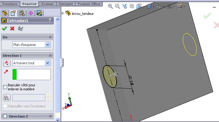 Débuter avec SolidWorks 02-0910