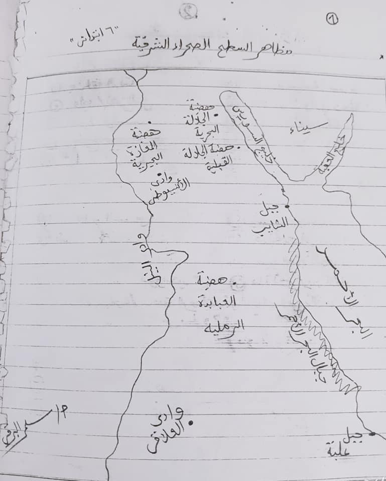 خريطة مجمعة شاملة دراسات الصف  الخامس ترم ثانى2019 58420110