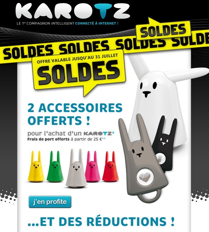 Soldes d'hiver sur le site Karotz.com Image_46