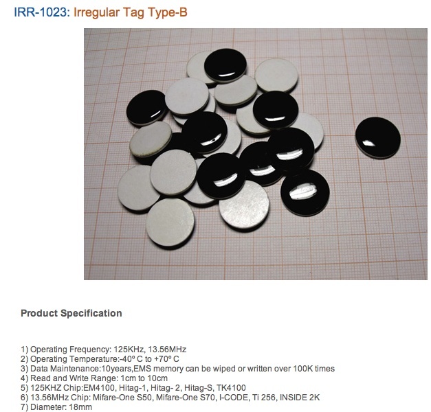 Ztampothon 2012: la commande groupée de tags RFID ISO 14443B - Page 2 Irregu10