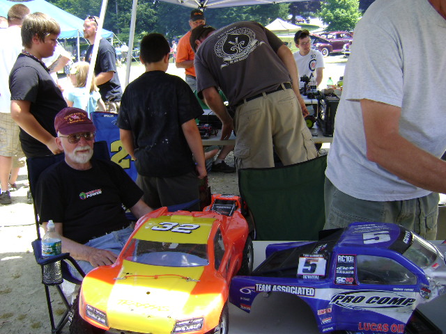 some Lions Club car show RC race pic's Harris24