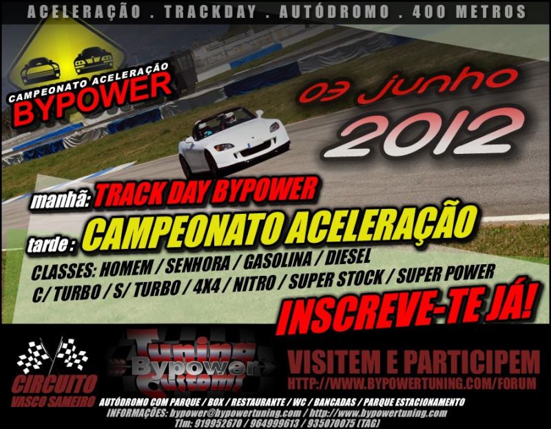 Trackday Bypower + Campeonato Aceleração Bypower 2012 - 3 Junho 2012 Trackd12