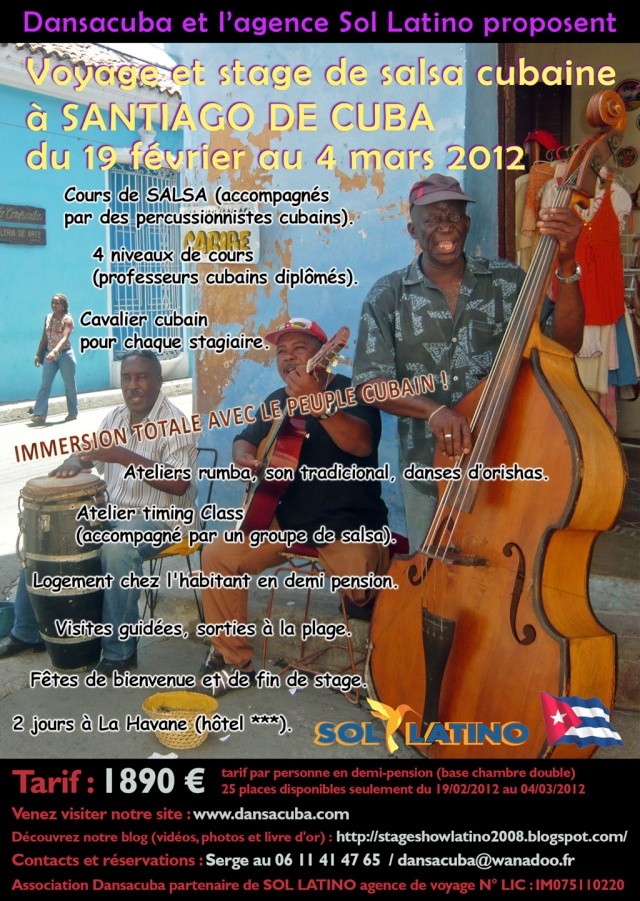 VOYAGE ET STAGE SALSA CHEZ L'HABITANT.CUBA FEVRIER 2012 Stage_19