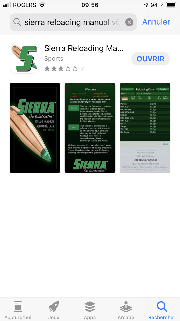 Sierra Reloading 6th Edition sur AppStore 33763c10