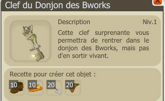 Donjon des Bworks Recett13