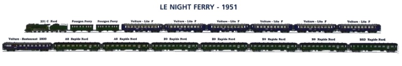 diagrammes de compositions de trains "mythiques" de 1930 à 1965 Compos15