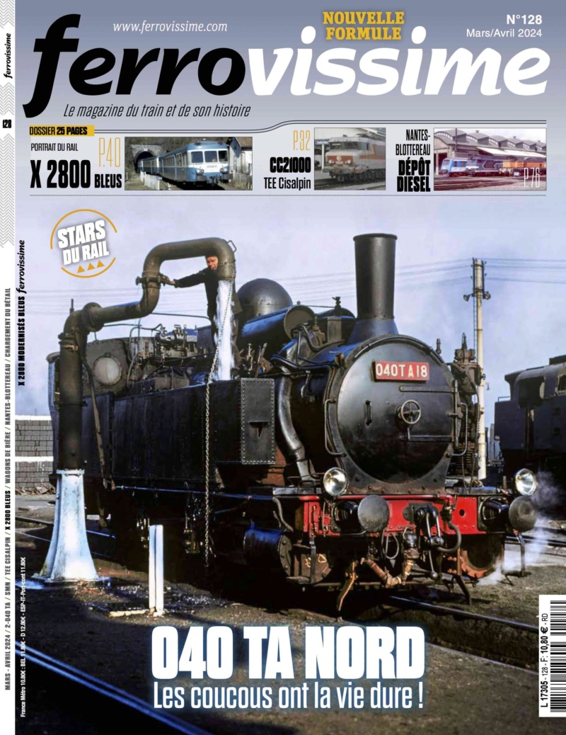 La revue de presse ferroviaire & la Bibliographie ferroviaire Ferro134