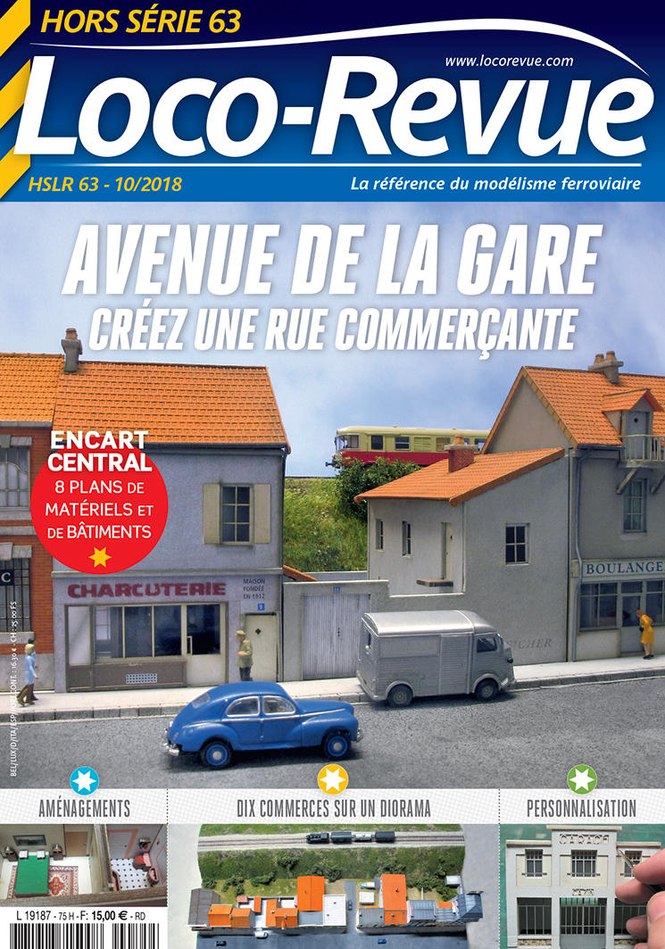 Loco Revue Hors série  n° 63 "avenue de la gare" Hslr6310