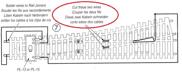 Câblage des aiguillages et moteurs Peco en Digital ou Analogique Notice10