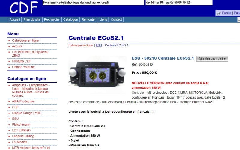 Ecos et S88 - Mise à jour ECoS 4.2.10 Prix_c10