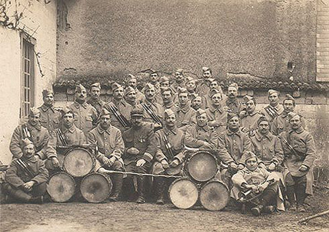 La musique du 15.1 en 1916  (guerre 14/18) La_mus11