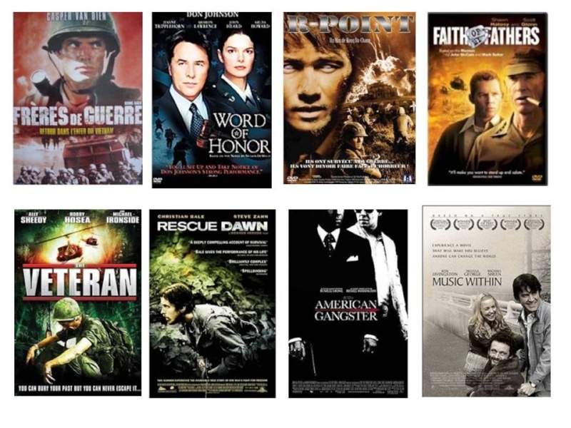 Liste de film ayant un rapport direct avec les conflits au Vietnam. Diapos69
