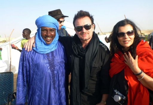 Bono y el Festival del Desierto en Tombouctou hicieron olvidar a Al-Qaeda Aleqm510