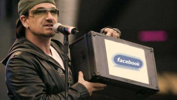Todo lo que sube baja, Bono podria perder 342 millones por facebook Bono-f11