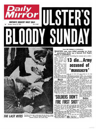 Irlanda del Norte investigará la matanza que inspiró el tema "Sunday Bloody Sunday" (U2) Mirror10