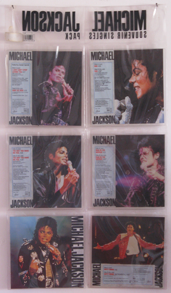 Michael Jackson Bad Souvenir Picture Disc Singles Pack Souven11