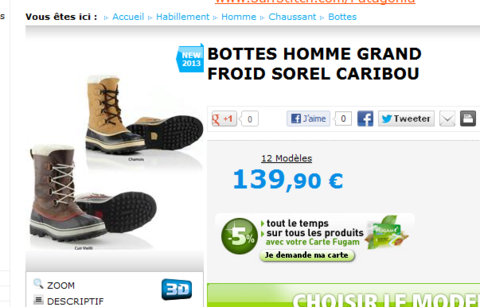 Bottes grand froid