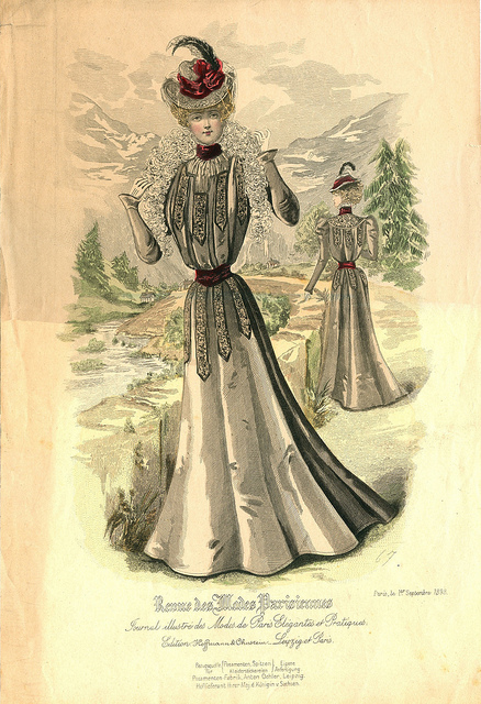 La mode de 1890 à 1900 189810