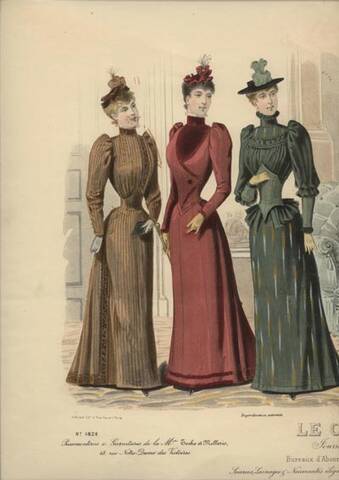 La mode de 1890 à 1900