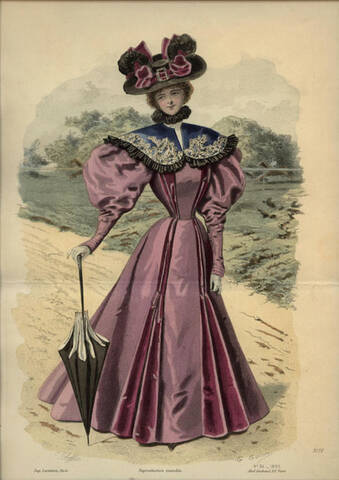 La mode de 1890 à 1900