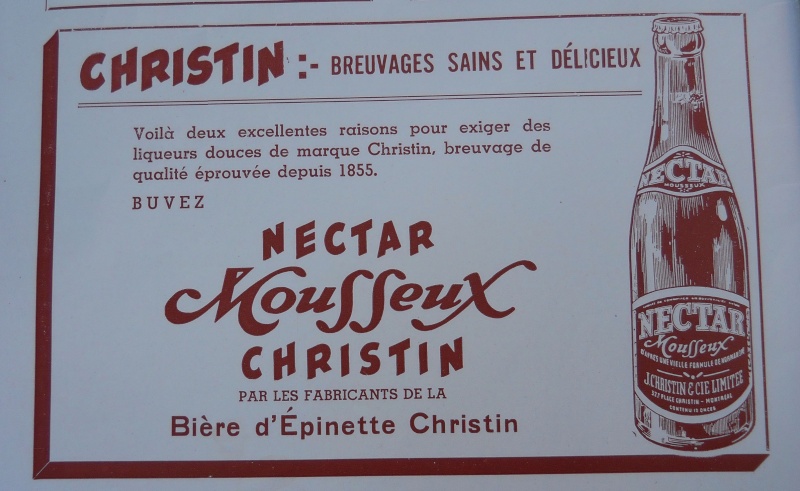 Publicité J. CHRISTIN & Cie / Juin - Juillet 1944 Annonc10