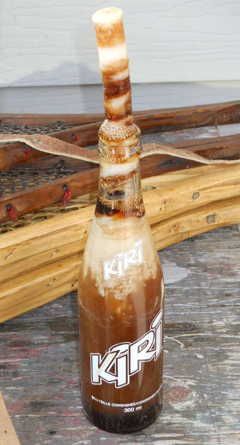 Ce qui peut arriver quand on oublie une bouteille pleine dans l'entrepôt... Kiri-g10