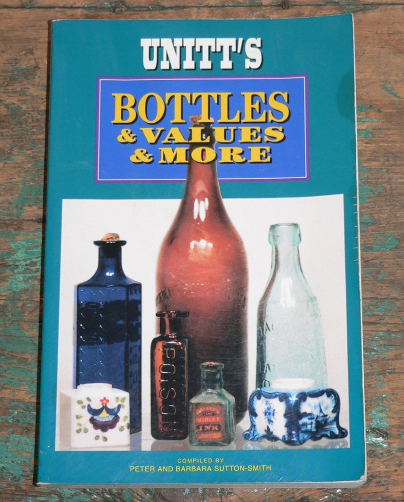 Livre 'Unitt's / Bottles & values & more' - livre de référence sur les bouteilles du Canada Livre10