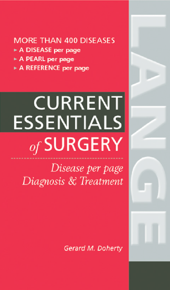 Current Essentials of Surgery  Untitl15
