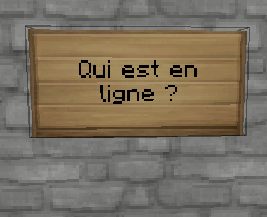 Qui est en ligne ?