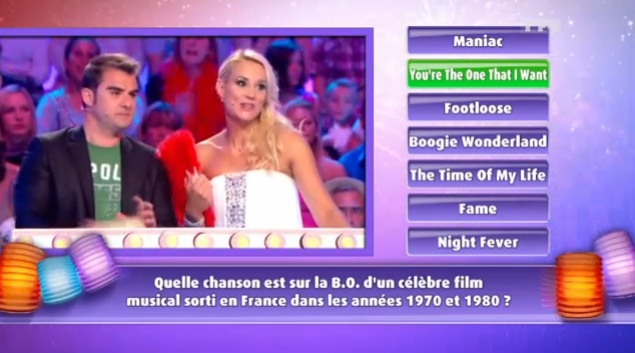 Elodie dans "le bal des 12 coups" le 14/07/2012 sur TF1 a 20H50 Scree179