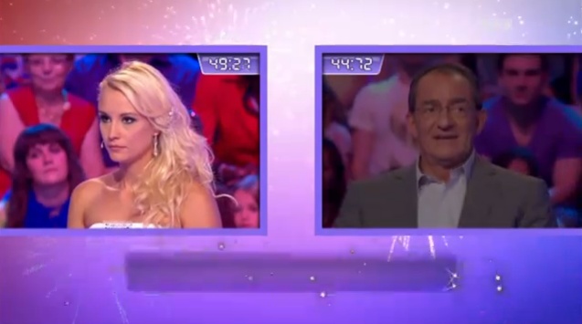 Elodie dans "le bal des 12 coups" le 14/07/2012 sur TF1 a 20H50 Scree184