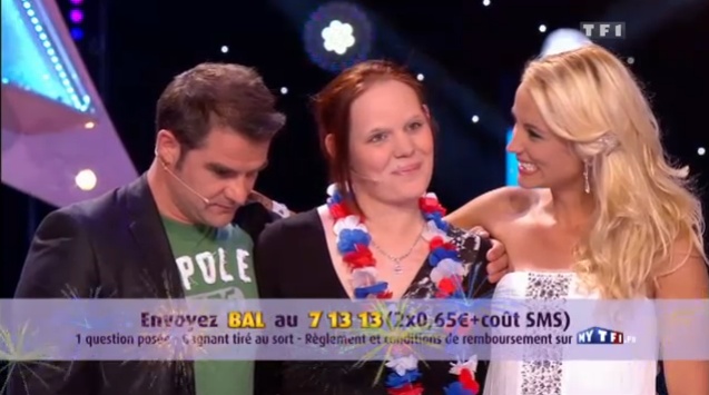 Elodie dans "le bal des 12 coups" le 14/07/2012 sur TF1 a 20H50 Scree197