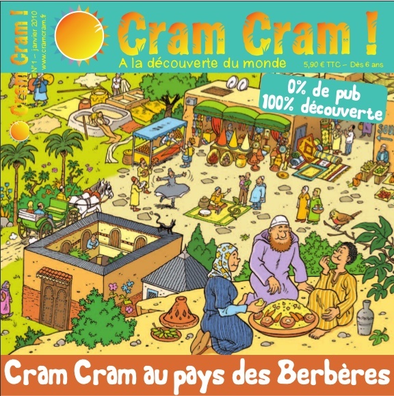 Cramcram à la découverte du monde, Magazine pour enfant Couver10