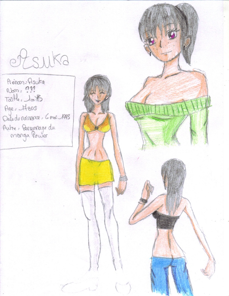 Asuka en dessin 18-08-10
