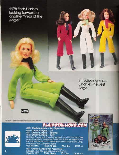 Drôles de dames : Hasbro 1977 Angels10