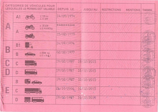 PERMIS DE CONDUIRE POUR PLUS DE 3,5 TONNES Permis10