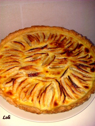 Tarte aux pommes alsacienne Tarte_13