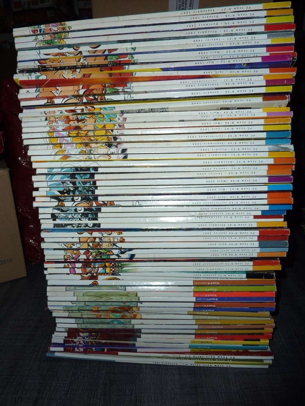 [VENDU] Lot 65 magazines PC-TEAM Pcteam11