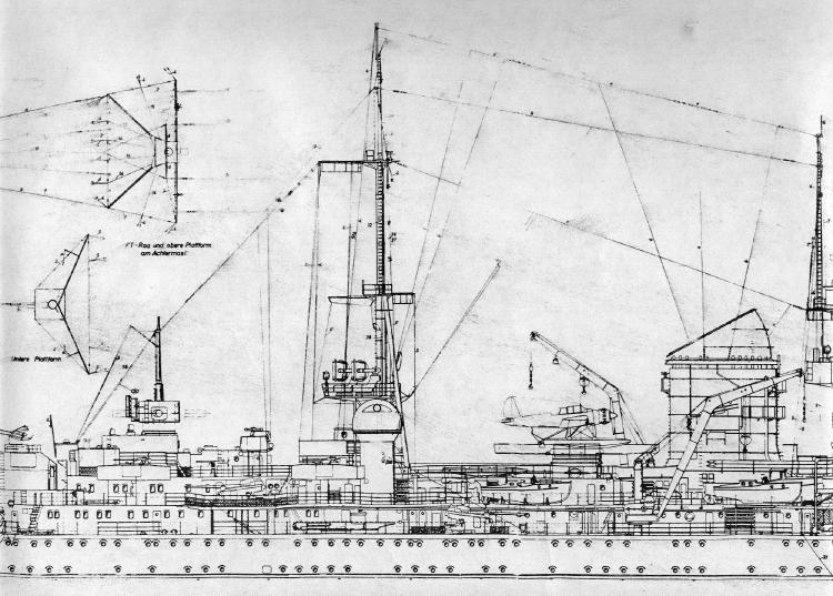 Schwerer Kreuzer Prinz Eugen Kartonmodell Wasserlinie 1:250 vom CFM Verlag - Seite 21 Plans010