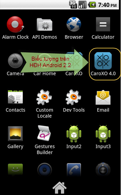 Game CaroXO phiên bản 4.0 trên Android Caro_410
