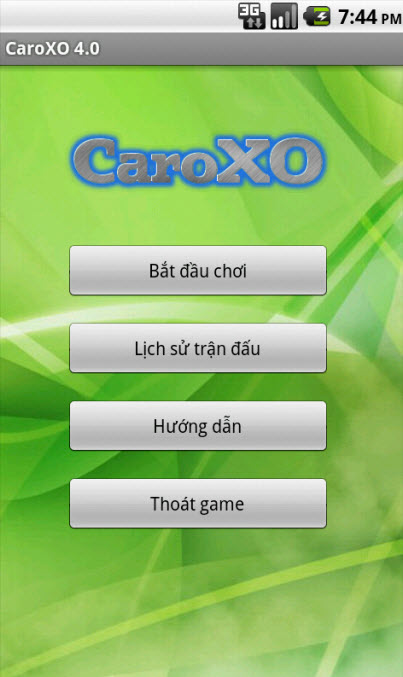 Game CaroXO phiên bản 4.0 trên Android Giao_d10
