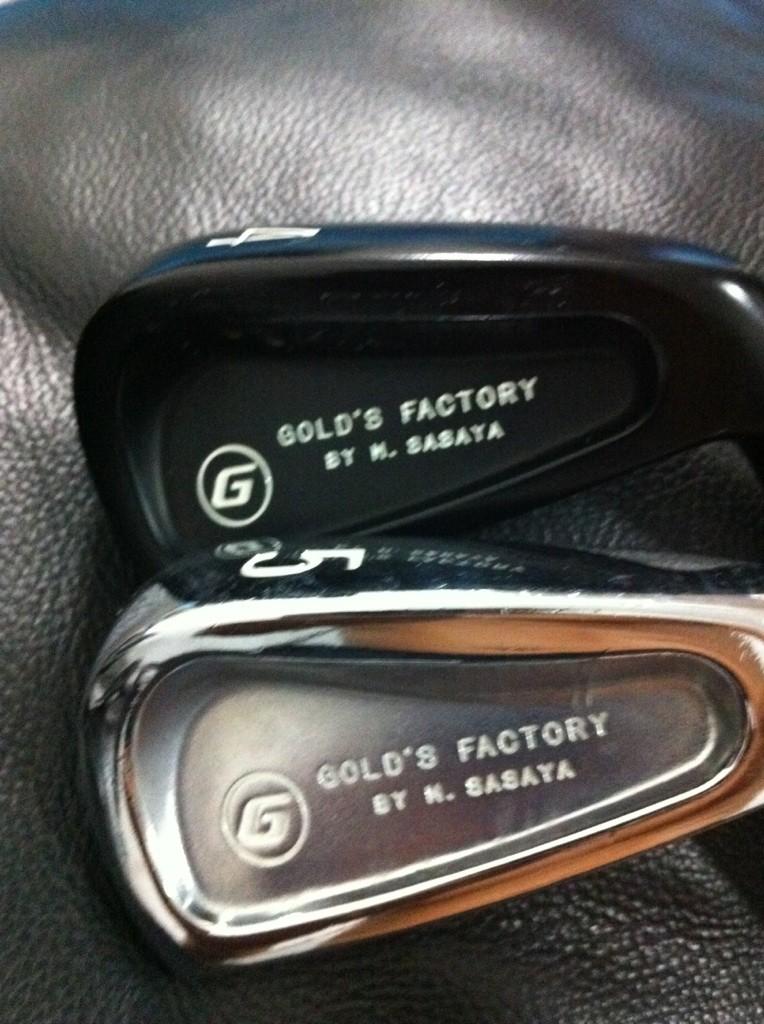 ANYONE TRIED/PLAY JAPAN GOLD'S FACTORY GOLF IRON - MB OR CB 110