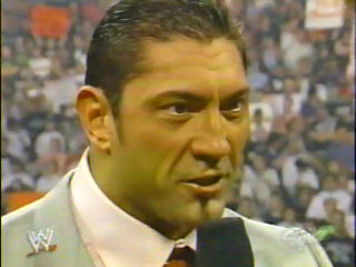 Batista parle de sa victoire à Raw et de son match vendredi. 1810