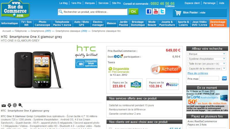 [DOSSIER] HTC One X - Ou l'acheter et à quel prix ? - Page 2 Htc_on10