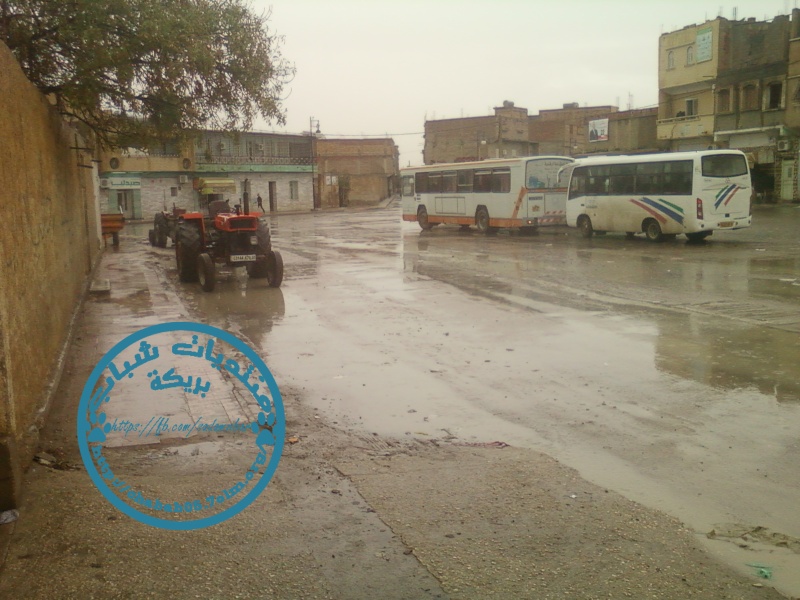 الامطار في مدينة بريكة و مخلفاتها 711