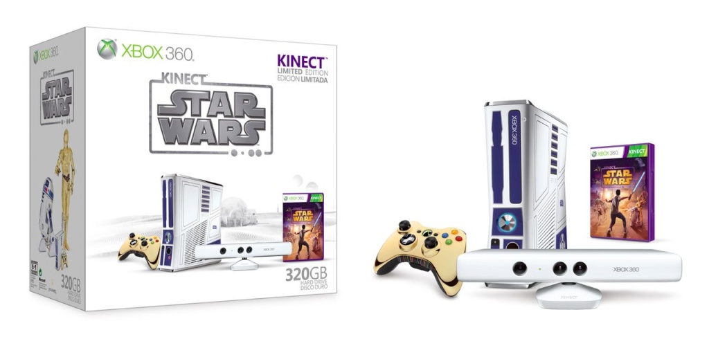 Kinect Star Wars : une Xbox 360 R2-D2 et une manette C-3PO 04452012